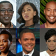 Top row: Wesley Snipes; Meagan Good; Morris Chestnut. Bottom row: Marianne Jean-Baptiste; Trevor Noah; Aunjanue Ellis.
Top row: Frederick M. Brown/Getty Images; Fox; Fox. Bottom row: NBC; Comedy Central; ABC.